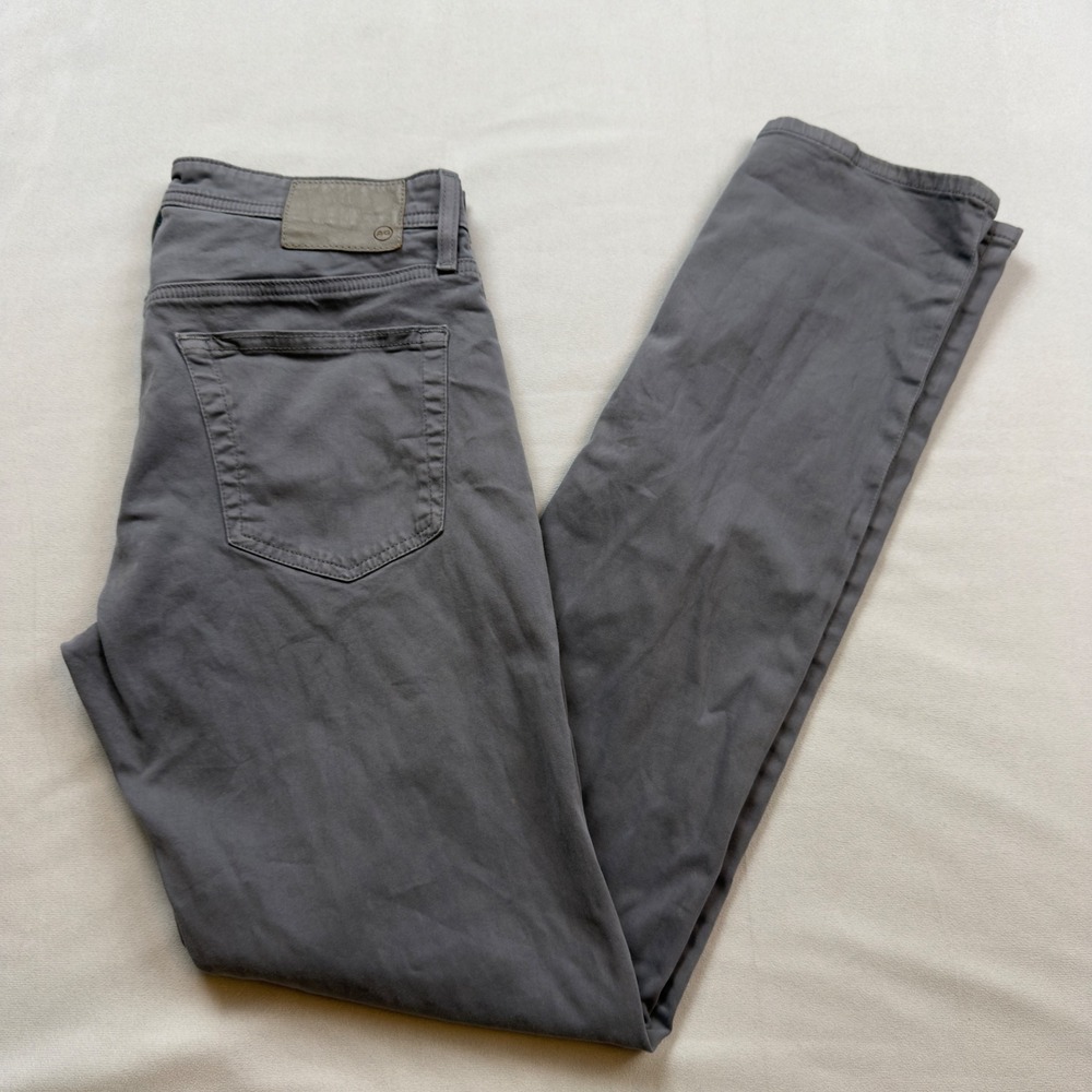 AG Jeans Tellis Modern‎ Slim Pants Men's Grey Size 32x30